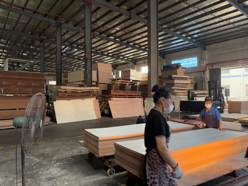 Dongguan Lingfeng Wood Industry Co., Ltd. lini produksi pabrikan