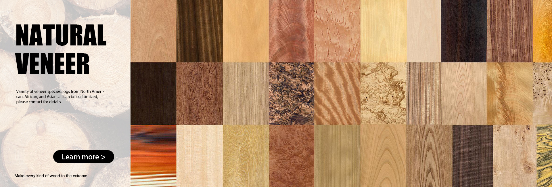 kualitas Veneer Kayu Alami pabrik