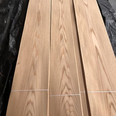 Pabrik penjualan veneer oak merah alami 0.3mm0.5mm1mm furnitur, pintu lemari, dinding, veneer kayu dekoratif