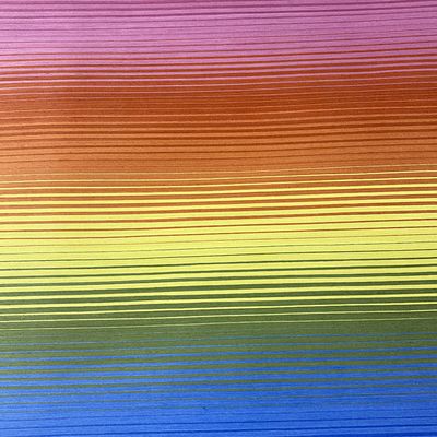 Ketebalan 0.45mm Direkayasa Kayu Veneer Luar Multicolor Tepi Persegi