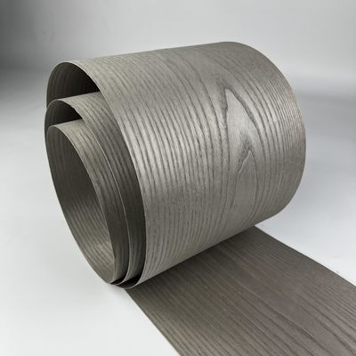 Veneer Kayu Abu-abu Daur Ulang Tahan Panas, Lembar Veneer Berwarna Serbaguna