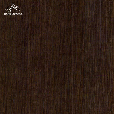 Smoked Oak Veneer Quarter Cut 0.45mm Kandungan Kelembaban 8%±2% Lembar Veneer Kayu Alami