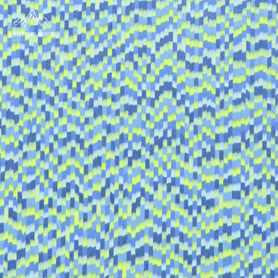 Penyamaran veneer rekayasa Peacock bulu biru Warna 0.4mm