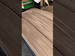 Veneer Potongan Crown Walnut Amerika